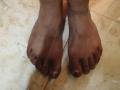 My feet the next day..grubbby!