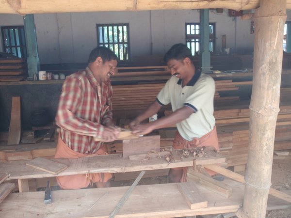 carpenters at work