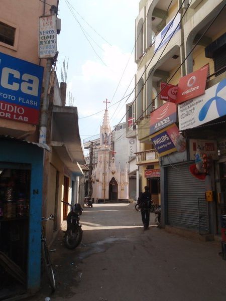 toy sized church in bangalore