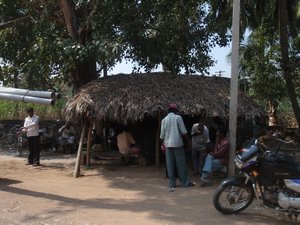 roadside hut