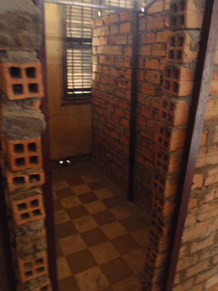 the holding cells