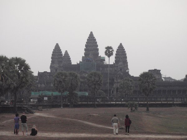 Angkor wat before sunrise