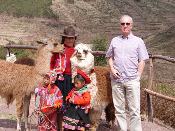 John with the locals