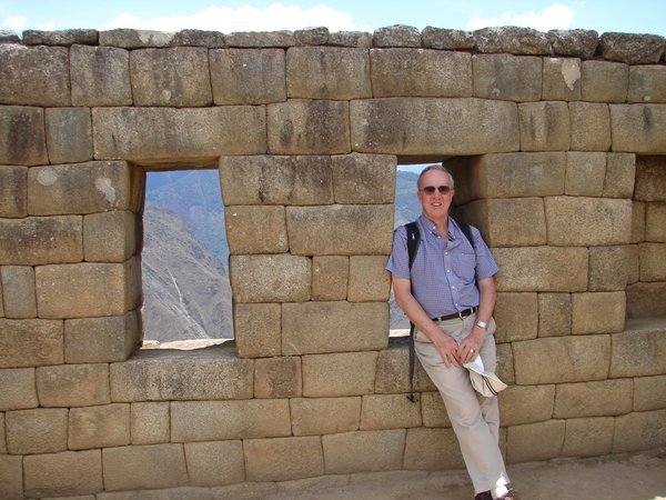 John and the Inca Stonework