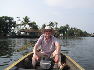 John in the canoe