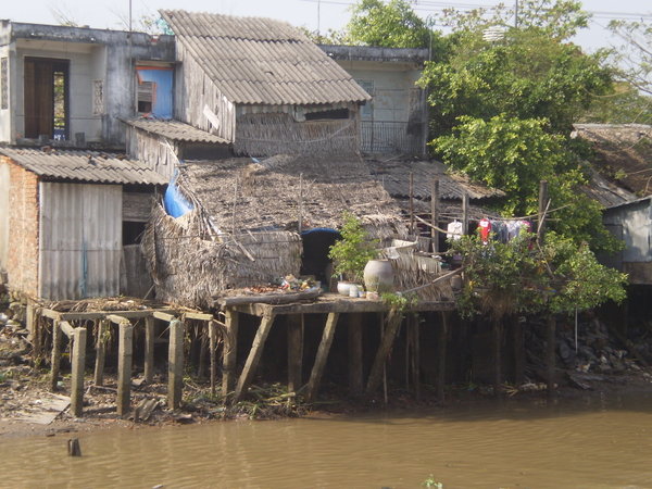 Typical house along the banks