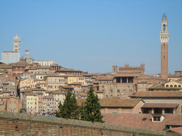 The Siena skyline
