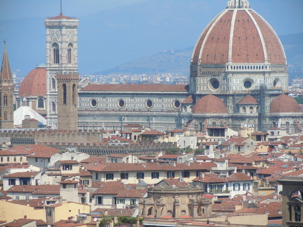 The Duomo and its dominating dome