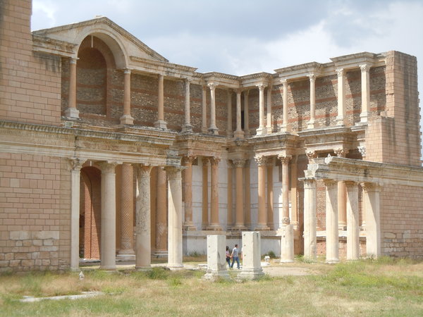 Reconstruction of part of Roman Library