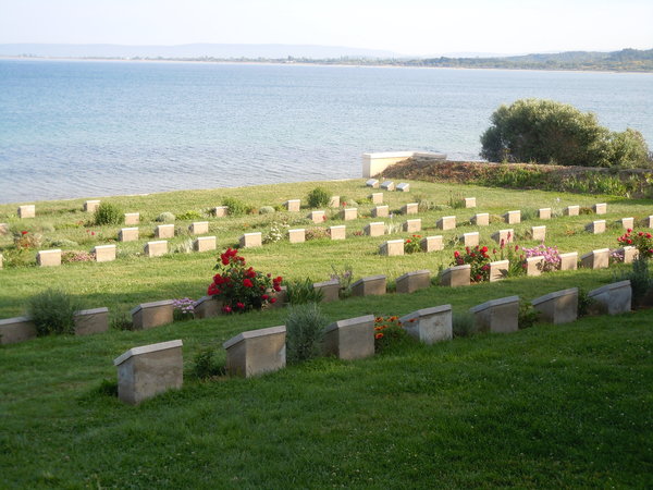 Cemetery at Anzac Cove