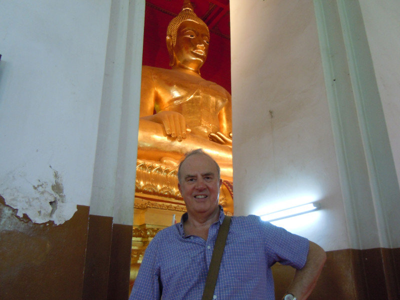 John and another giant Buddha