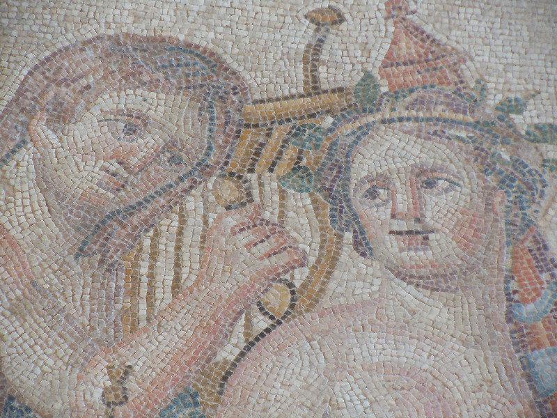 Roman floor mosaic at Kato Pafos