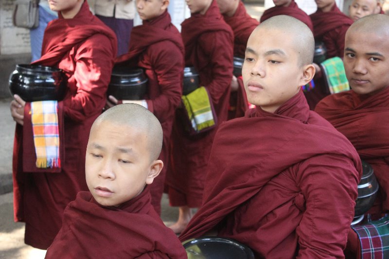 More young monks