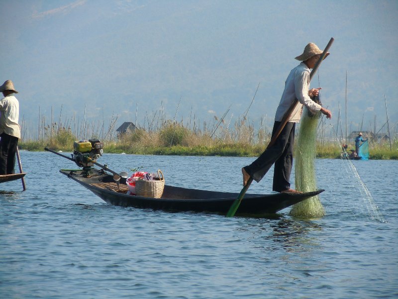 Fisherman on Lake Inle