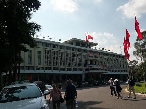 Reunification Palace in Saigon