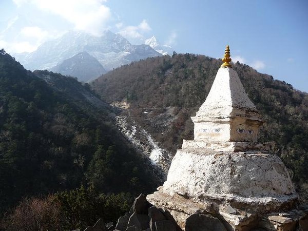 One of many Stupas