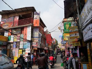 Thamel area of Kathmandu