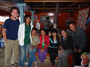 Nepali movie stars we met in Gorhepani