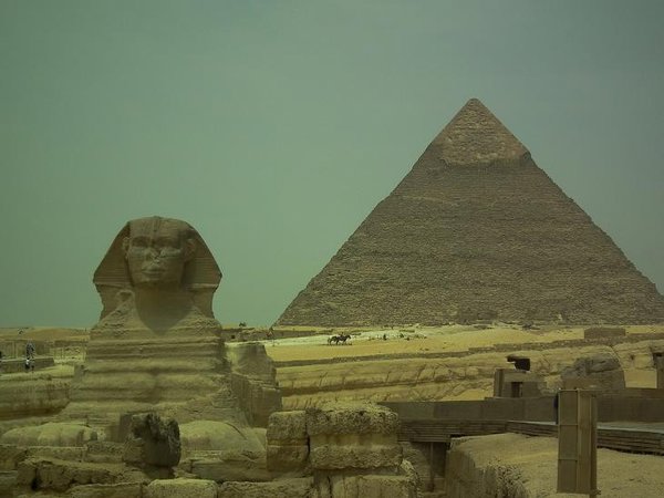 The Sphinx and the 2nd Pyramid