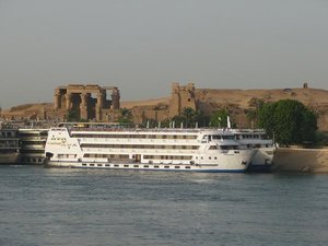 Our cruise on the Nile at Kom Ombo