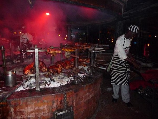 Grill at Carnivore Restaurant, Nairobi