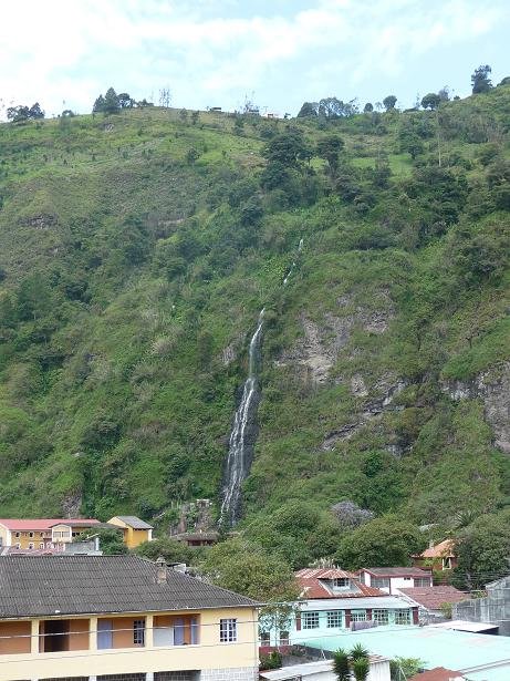 Waterfall in Banos