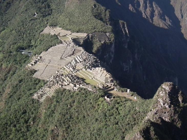 Machu Picchu - From high up on Wayna Picchu