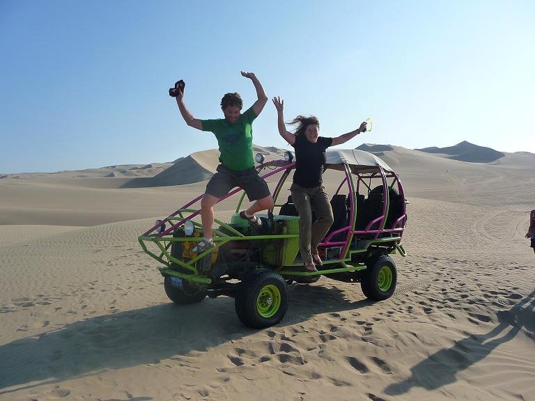 Our Dune Buggy in Huacachina