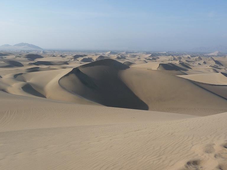 Sand Dunes in Huacachina