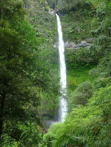 Secret waterfall in Pucon