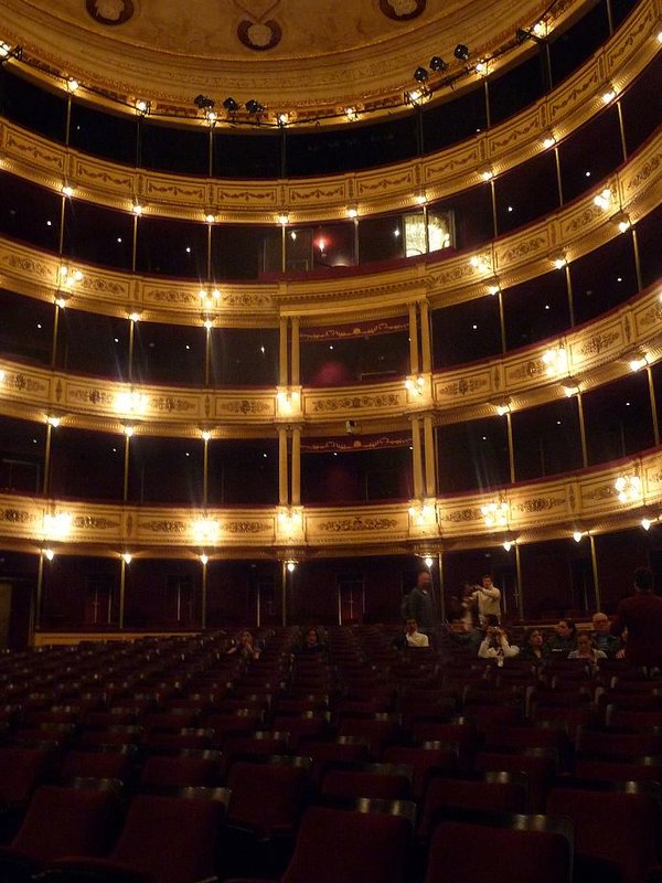 Inside the Teatro Solis