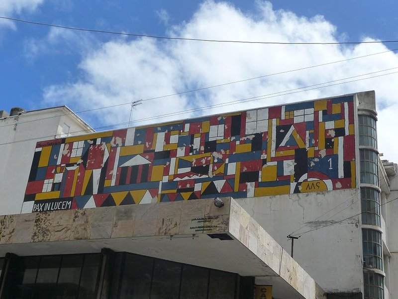 Famous mural in Montevideo