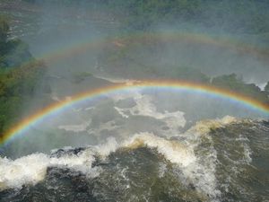 Double rainbow at Iguazu