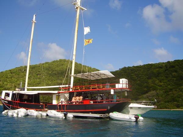 Boat trip, British Virgin Islands