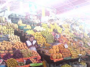 the fruit market