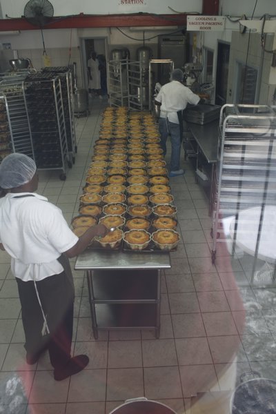 How they make the rum cakes!