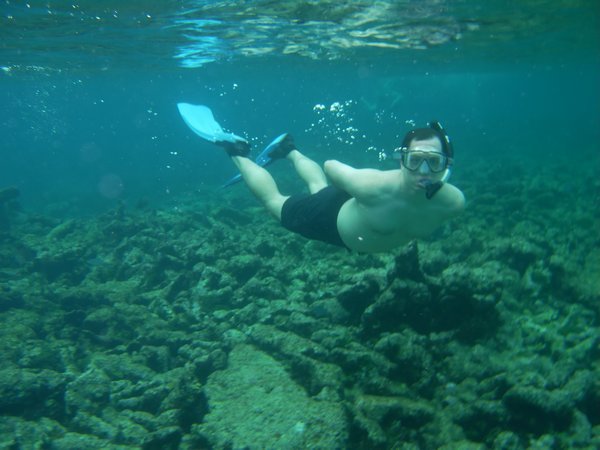 Bryan at the depths of the ocean