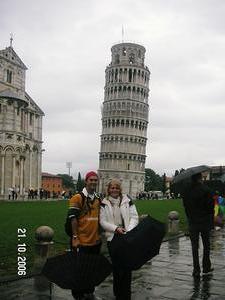 The leaning tower