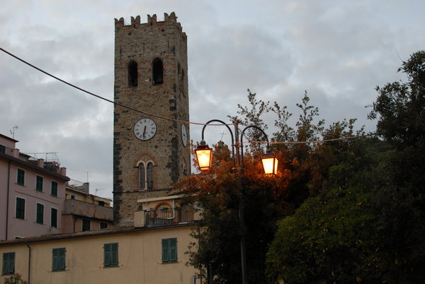 Monterosso clock tower