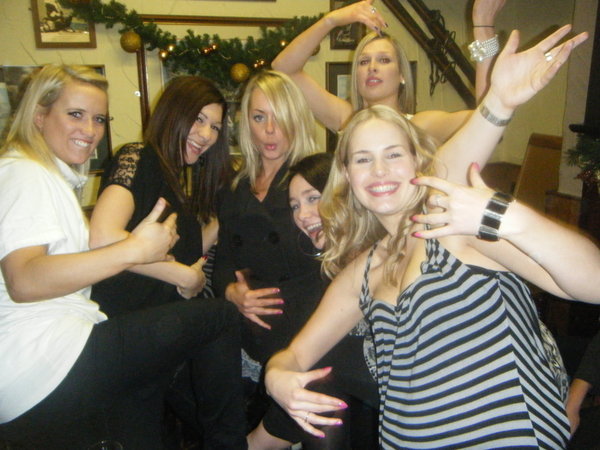 Me & the girls with our Air Guitars