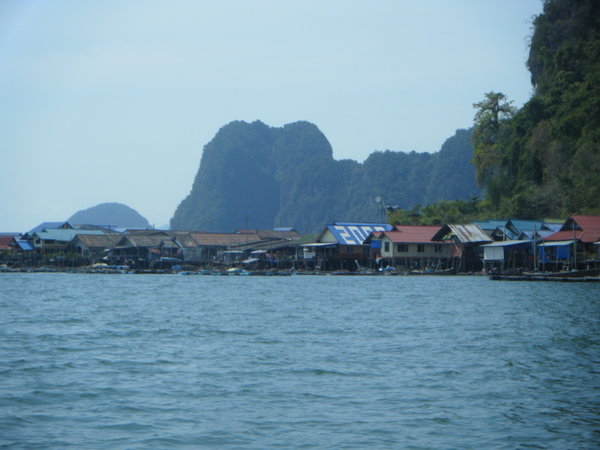 Past the Floating Muslim Village