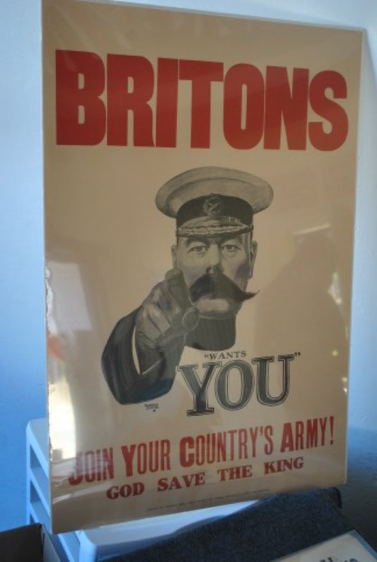 Propaganda for enlisting in Canada during WW1