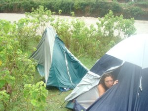 au petit matin la tente d Anna ne ressemble plus a une tente