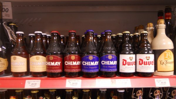 belgische biertjes in de supermarkt!!