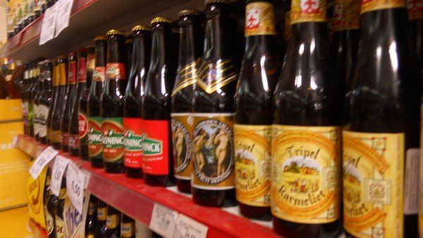 belgische biertjes in de supermarkt!!