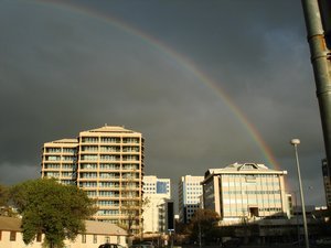 Rainbow in Canberra