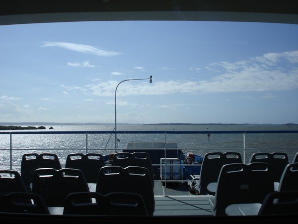 View from the ferry to Stradbrook Island 