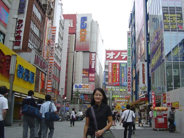 Me on the streets of Akihabara