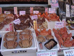 Seafood Market in Hakodate