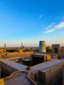 View of Khiva city from the Ark